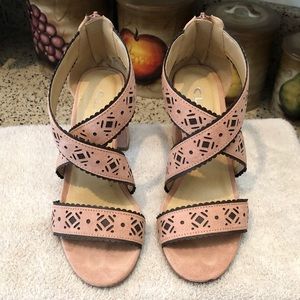 Chinese Laundry Block Heel Sandals